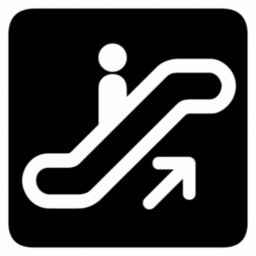 Icône escalier mécanique montée escalator à télécharger gratuitement