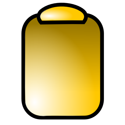 Icône jaune bloc à télécharger gratuitement
