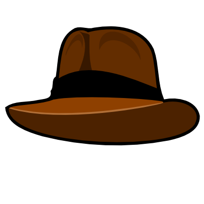 Icône marron chapeau à télécharger gratuitement