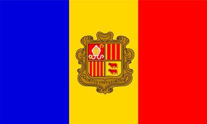 Icône drapeau andorre à télécharger gratuitement