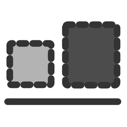 Icône gris carré à télécharger gratuitement