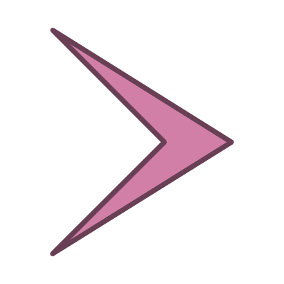 Icône flèche droite violet à télécharger gratuitement