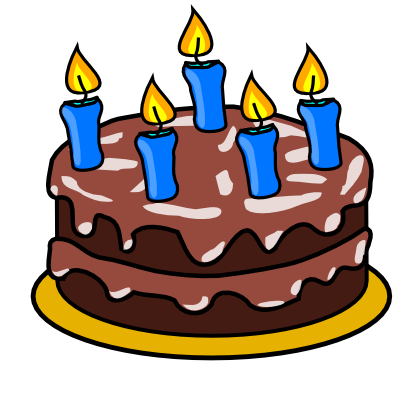 Icône gâteau bougie anniversaire à télécharger gratuitement