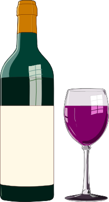 Icône aliment boisson verre liquide bouteille vin à télécharger gratuitement