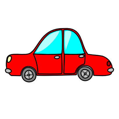 Icône rouge transport voiture à télécharger gratuitement
