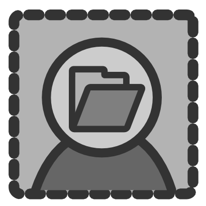 Icône gris dossier fichier à télécharger gratuitement