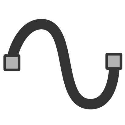 Icône gris gris carré courbe à télécharger gratuitement