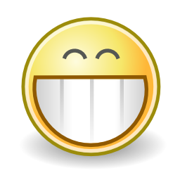 Icône visage smiley sourire à télécharger gratuitement