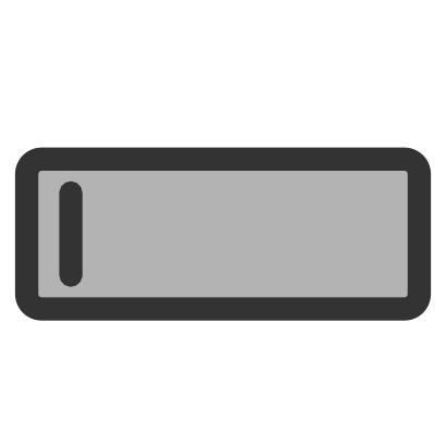 Icône gris curseur rectangle à télécharger gratuitement