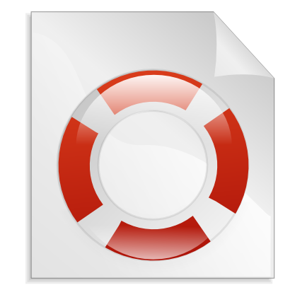 Icône rouge rond blanc à télécharger gratuitement