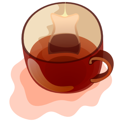 Icône rose violet aliment boisson liquide tasse thé à télécharger gratuitement