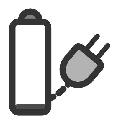 Icône prise électrique batterie pile électricité à télécharger gratuitement