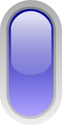 Icône bleu ovale à télécharger gratuitement