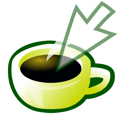 Icône flèche tasse café à télécharger gratuitement