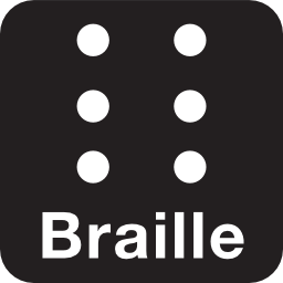 Icône œil aveugle braille à télécharger gratuitement