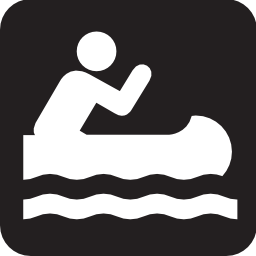 Icône sport loisir canöé kayak rame à télécharger gratuitement