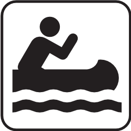 Icône eau loisir canöé kayak rame à télécharger gratuitement