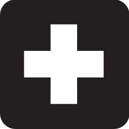 Icône croix santé blanc médicament à télécharger gratuitement