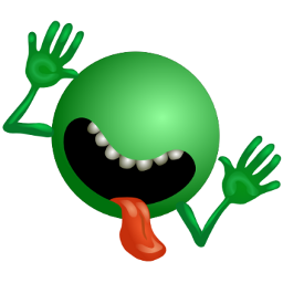 Icône vert alien à télécharger gratuitement