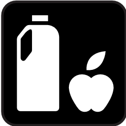 Icône pomme aliment boisson bouteille à télécharger gratuitement