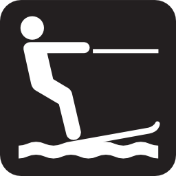 Icône eau ski loisir mer lac nautique à télécharger gratuitement