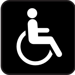 Icône fauteuil roulant à télécharger gratuitement