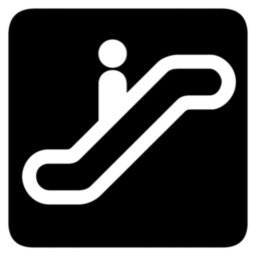 Icône escalier mécanique escalator à télécharger gratuitement