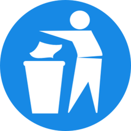 Icône poubelle déchêts à télécharger gratuitement