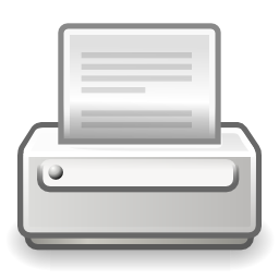 Icône feuille imprimante à télécharger gratuitement