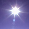 Icône bleu soleil météo ciel à télécharger gratuitement
