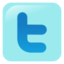 Icône réseau social twitter à télécharger gratuitement