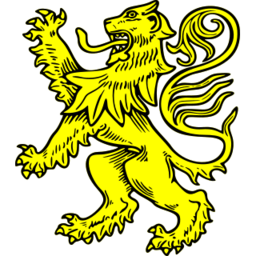 Icône jaune lion animal à télécharger gratuitement