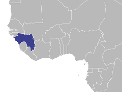 Icône carte guinée afrique pays à télécharger gratuitement