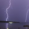 Icône météo éclair orage foudre à télécharger gratuitement