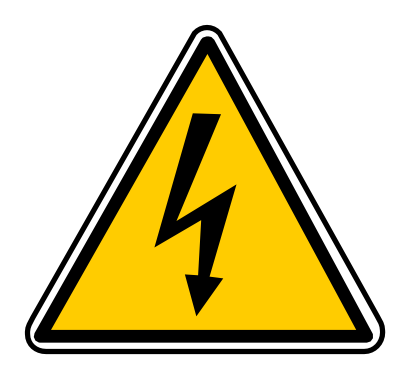 Icône jaune éclair triangle danger à télécharger gratuitement