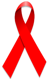 Icône rouge ruban sida à télécharger gratuitement
