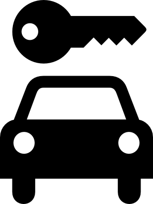 Icône clé parking voiture à télécharger gratuitement