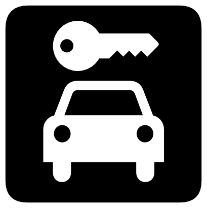 Icône clé parking voiture à télécharger gratuitement