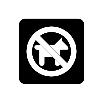 Icône animal interdit à télécharger gratuitement