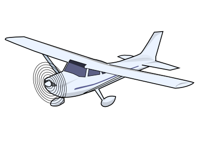 Icône avion hélice à télécharger gratuitement