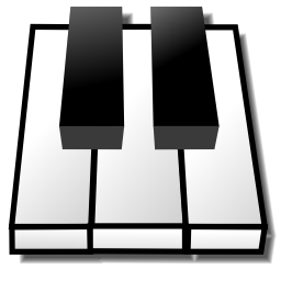 Icône touche clavier piano instrument à télécharger gratuitement