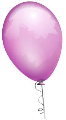 Icône ballon violet à télécharger gratuitement