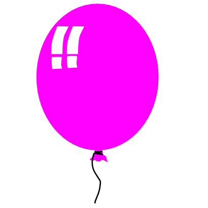 Icône ballon rose à télécharger gratuitement