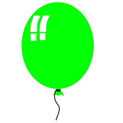 Icône vert ballon à télécharger gratuitement
