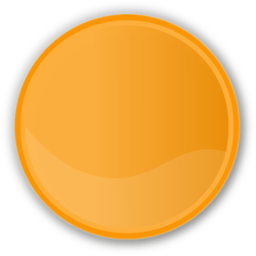 Icône orange rond cercle à télécharger gratuitement
