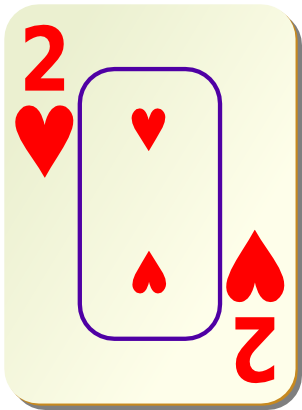Icône jeu carte cœur à télécharger gratuitement