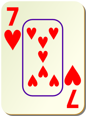 Icône jeu carte cœur à télécharger gratuitement