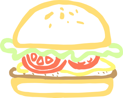 Icône aliment pain hamburger à télécharger gratuitement