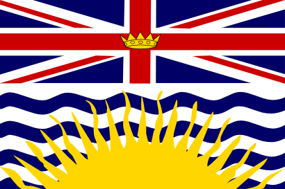 Icône drapeau canada colombie-britannique à télécharger gratuitement