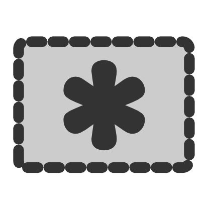 Icône gris rectangle étoile à télécharger gratuitement